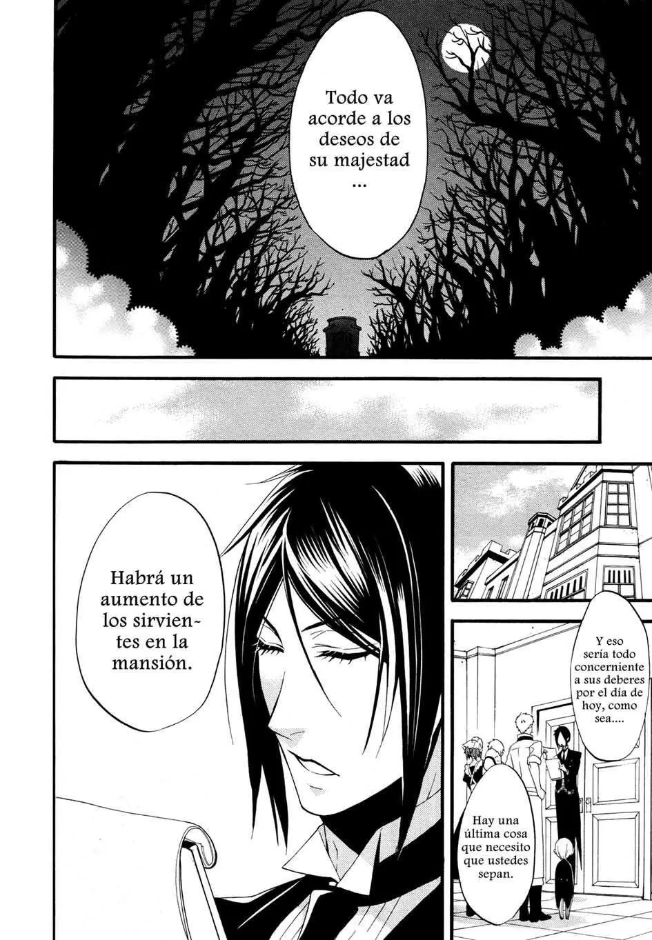 Black Butler capítulo 51, página 6