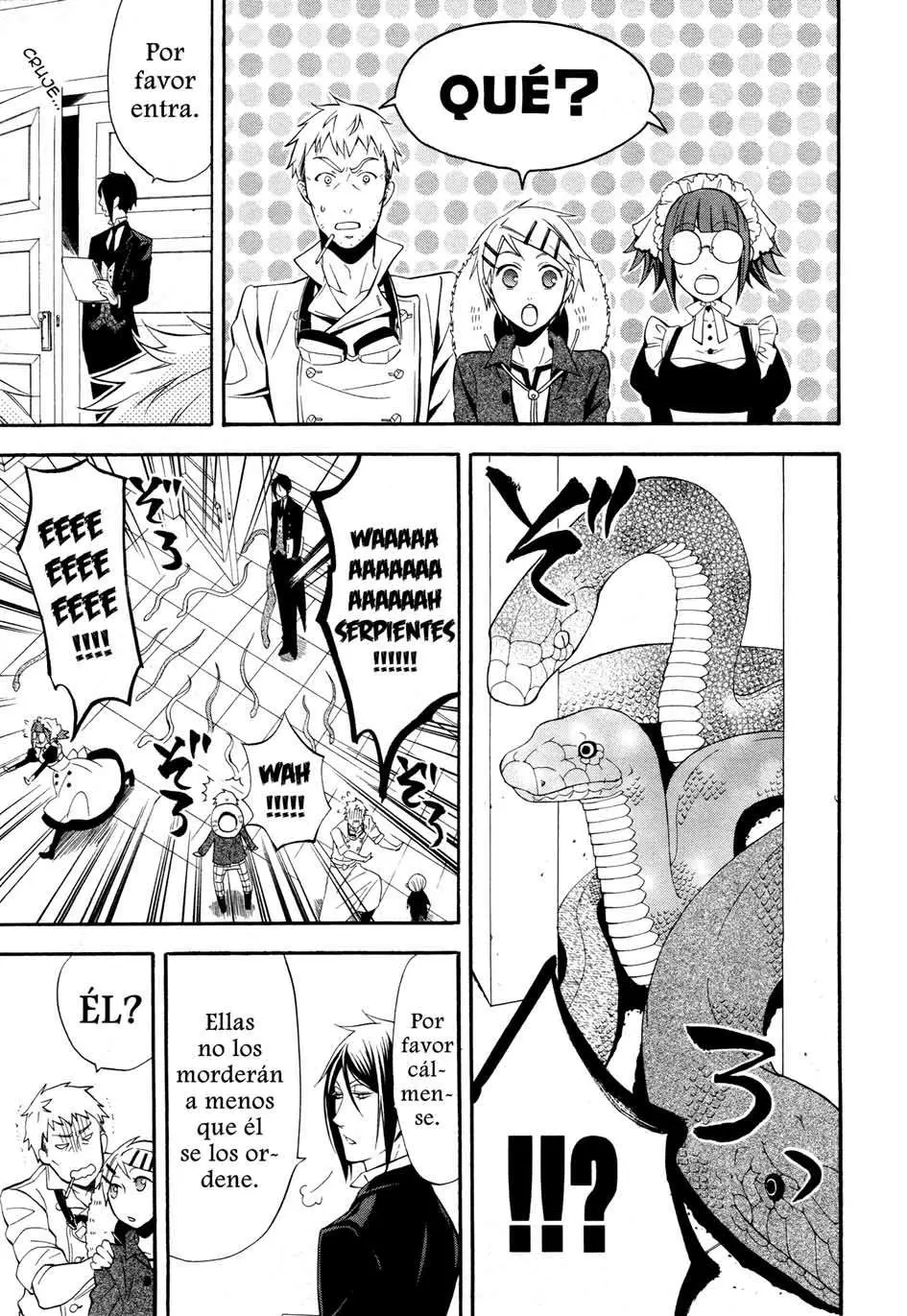 Black Butler capítulo 51, página 7