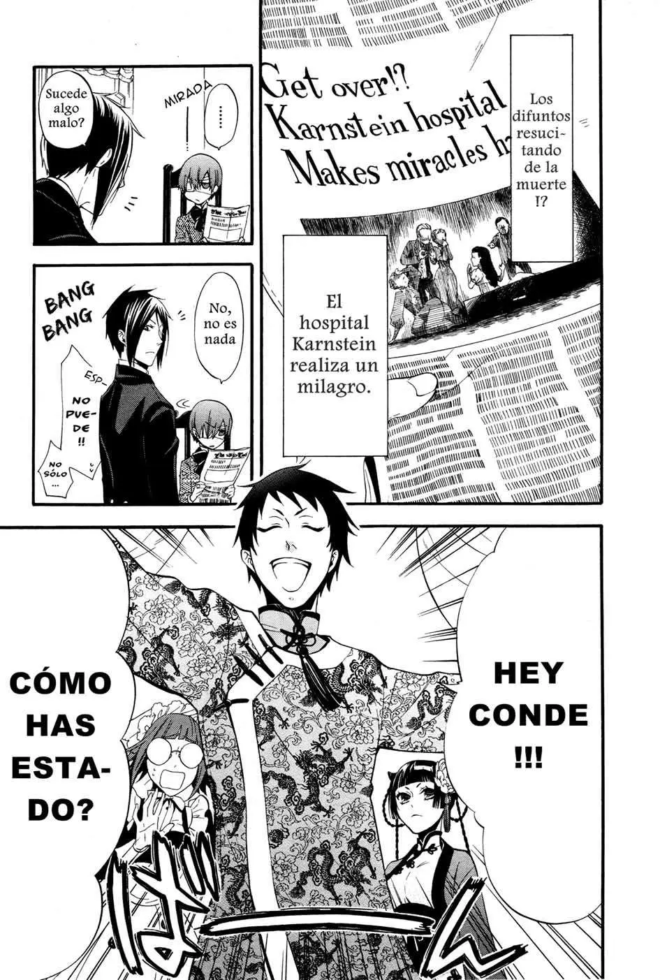 Black Butler capítulo 51, página 12