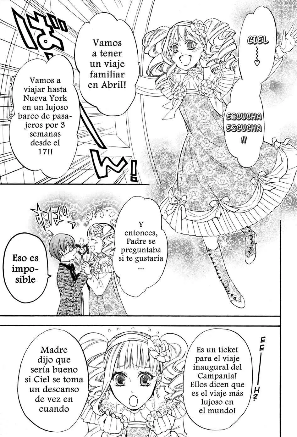 Black Butler capítulo 51, página 17