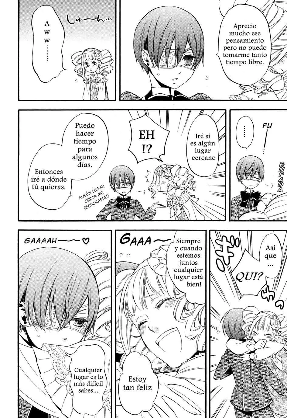 Black Butler capítulo 51, página 18