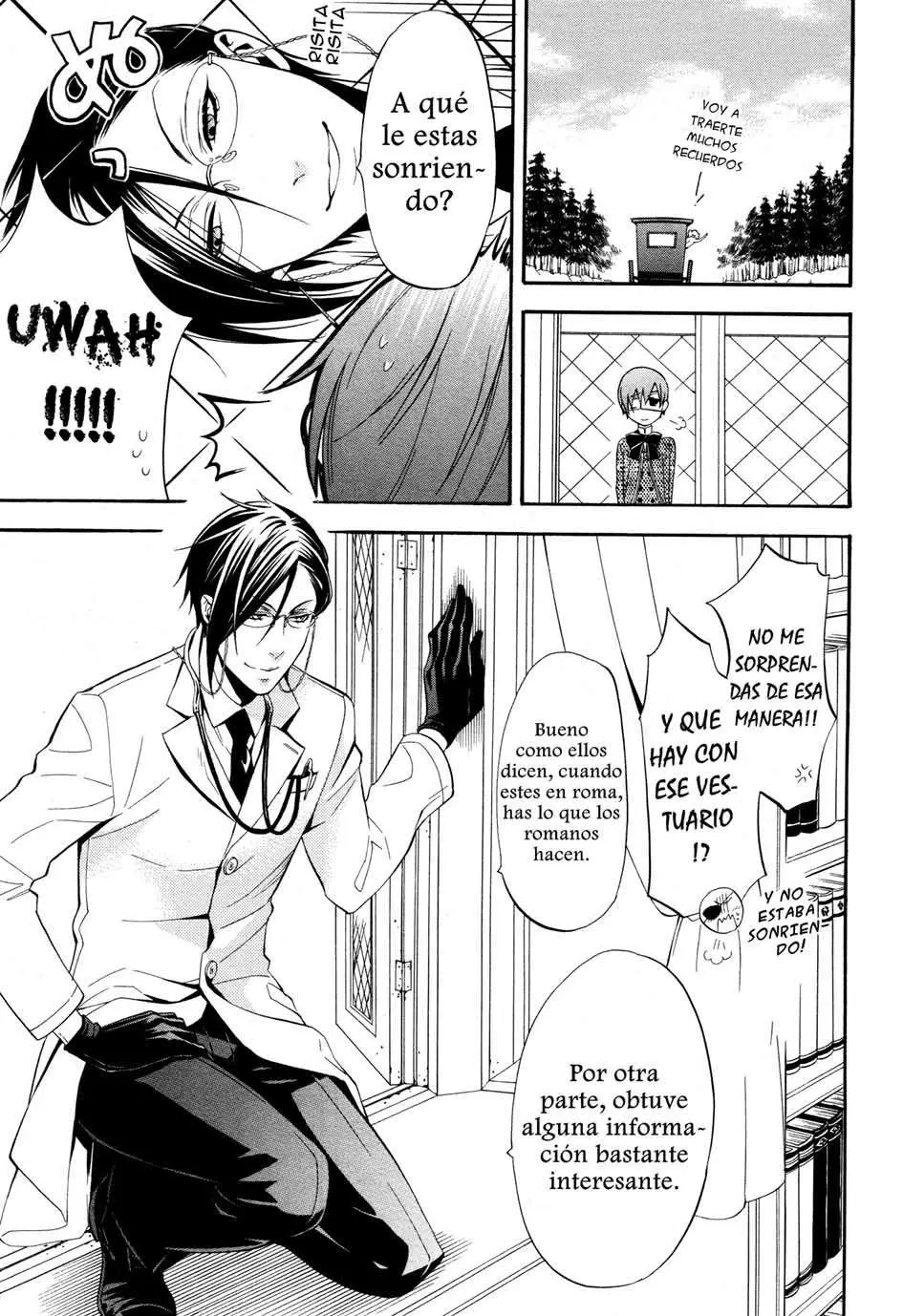 Black Butler capítulo 51, página 19