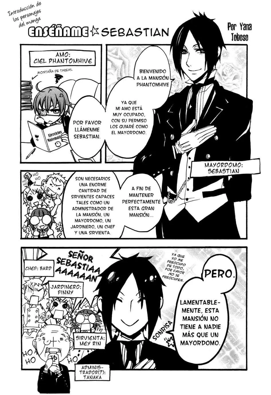 Black Butler capítulo 52, página 3