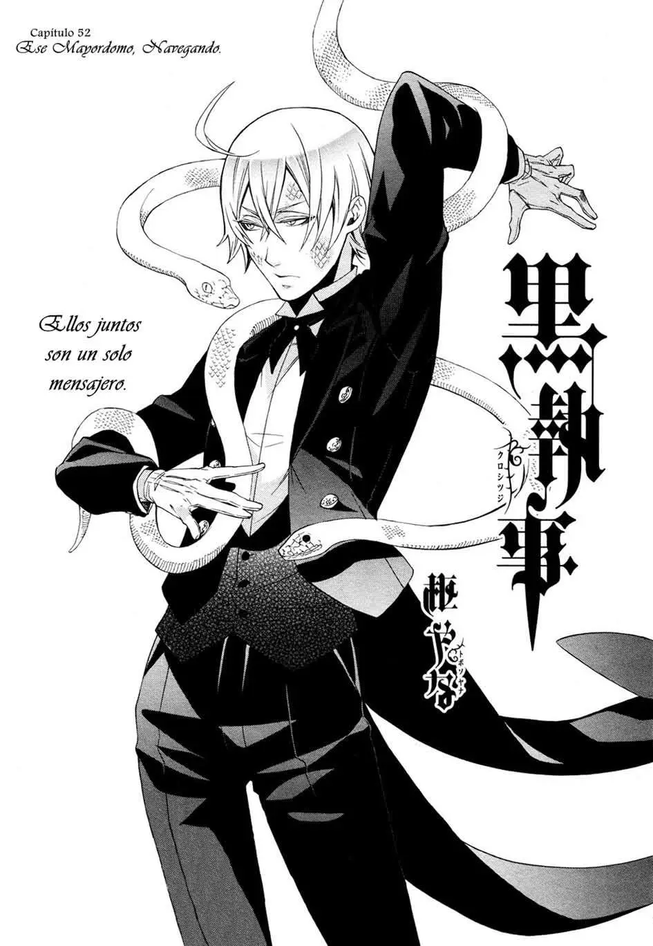 Black Butler capítulo 52, página 4