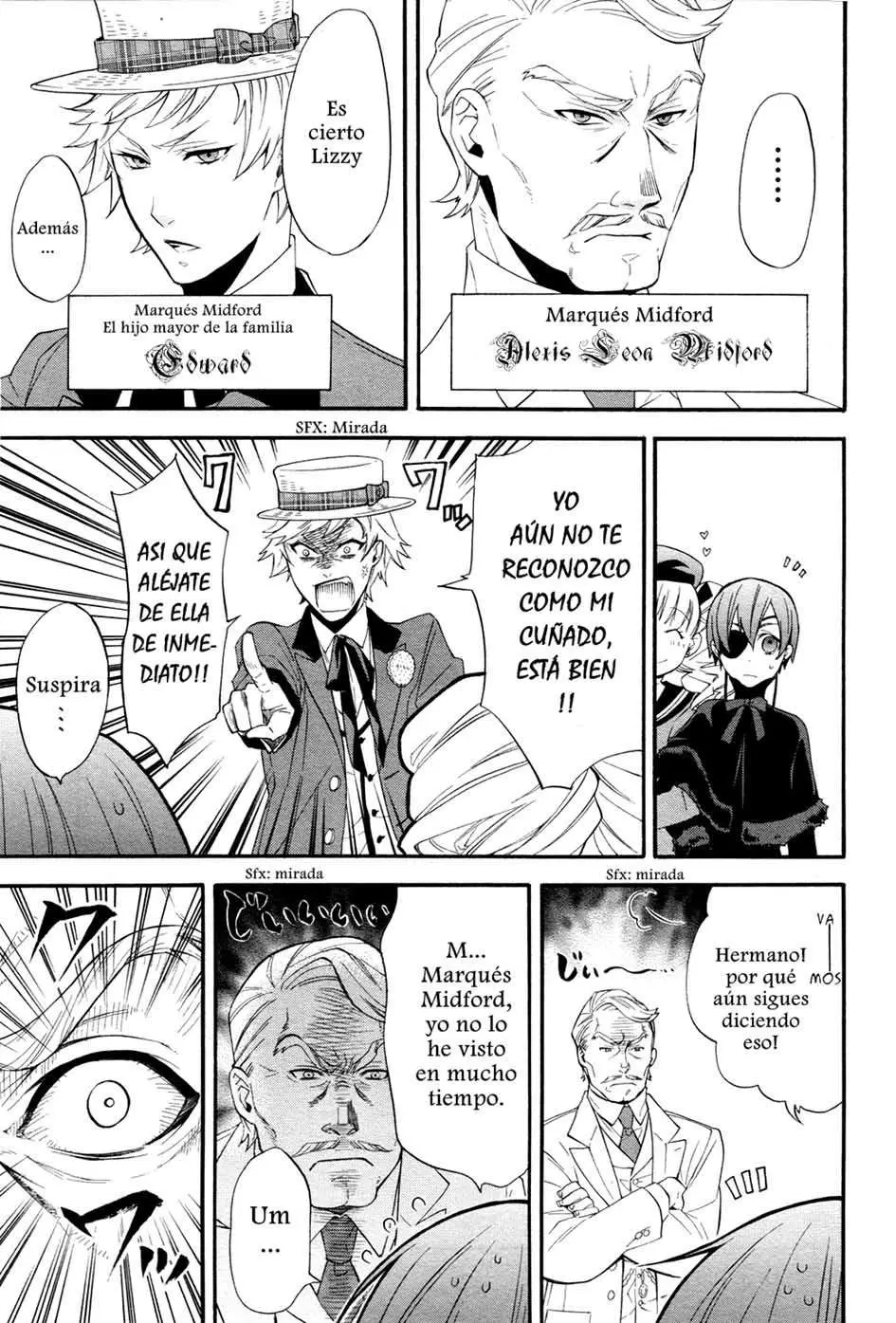 Black Butler capítulo 52, página 6