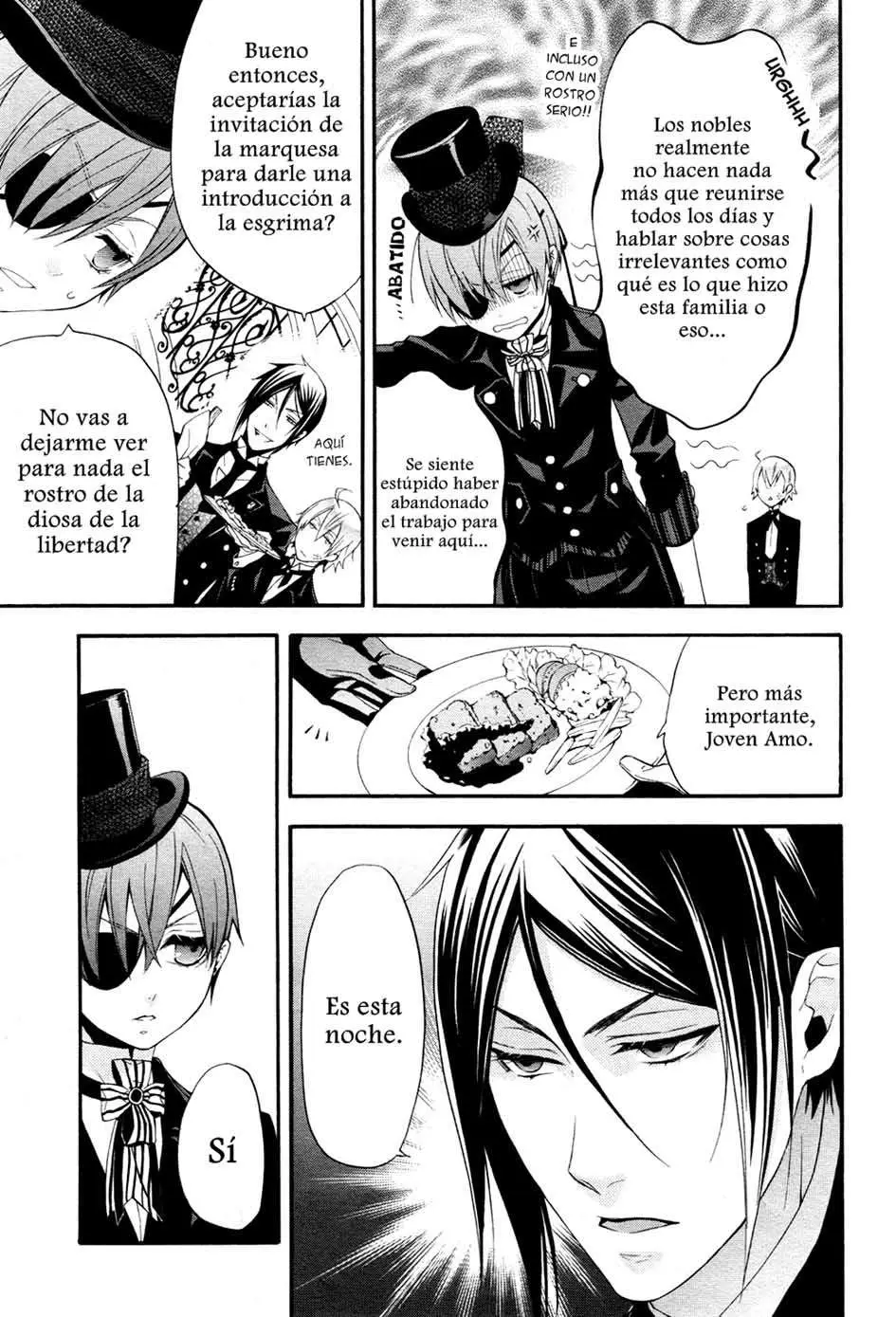 Black Butler capítulo 52, página 10