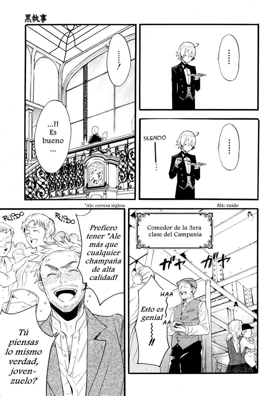Black Butler capítulo 52, página 14