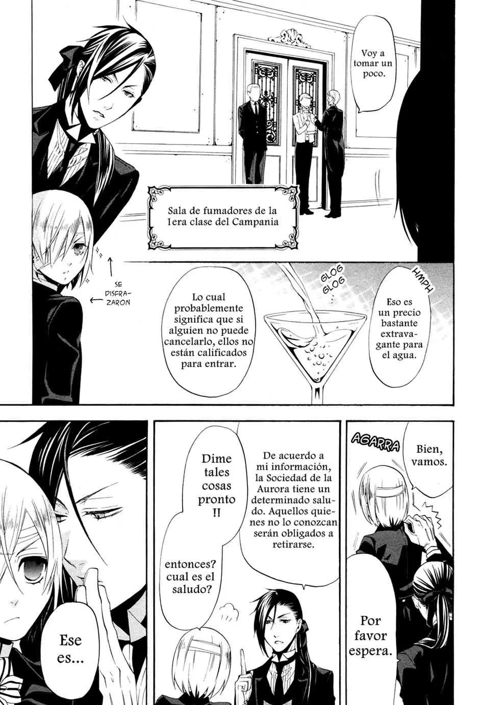 Black Butler capítulo 52, página 16