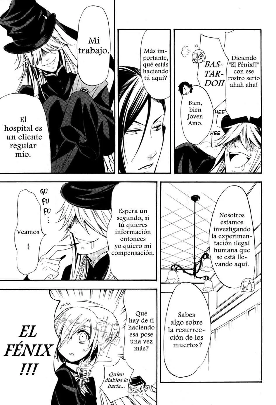 Black Butler capítulo 52, página 21