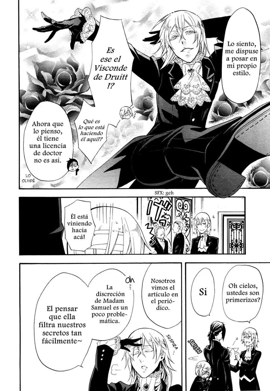 Black Butler capítulo 52, página 22