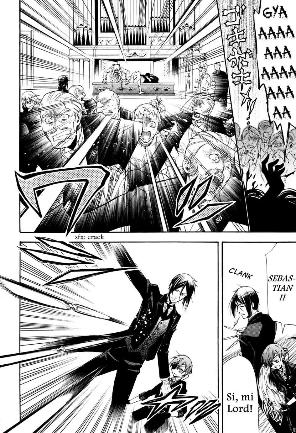 Black Butler capítulo 52, página 34