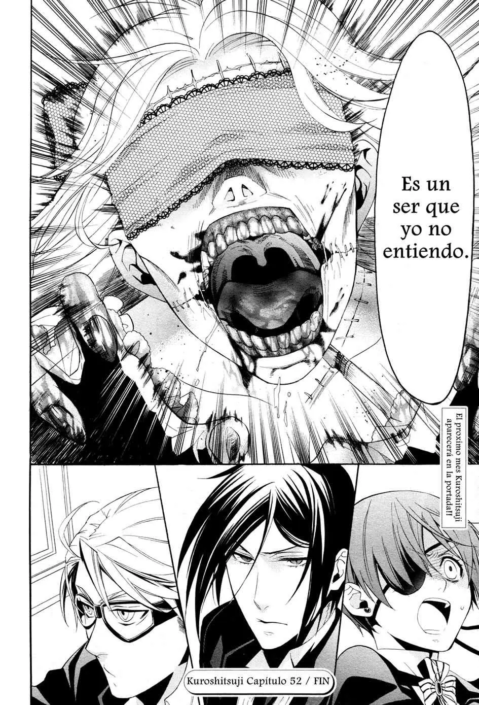 Black Butler capítulo 52, página 36