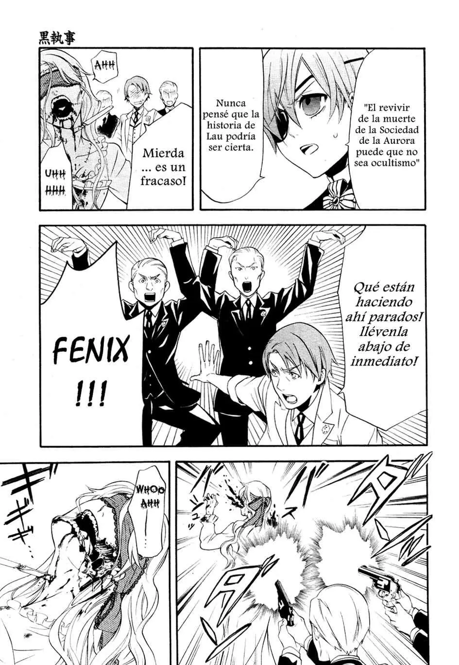 Black Butler capítulo 53, página 6