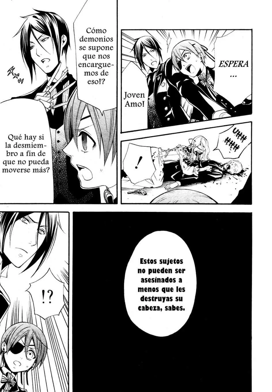 Black Butler capítulo 53, página 8