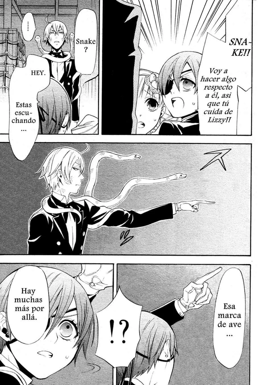 Black Butler capítulo 53, página 32