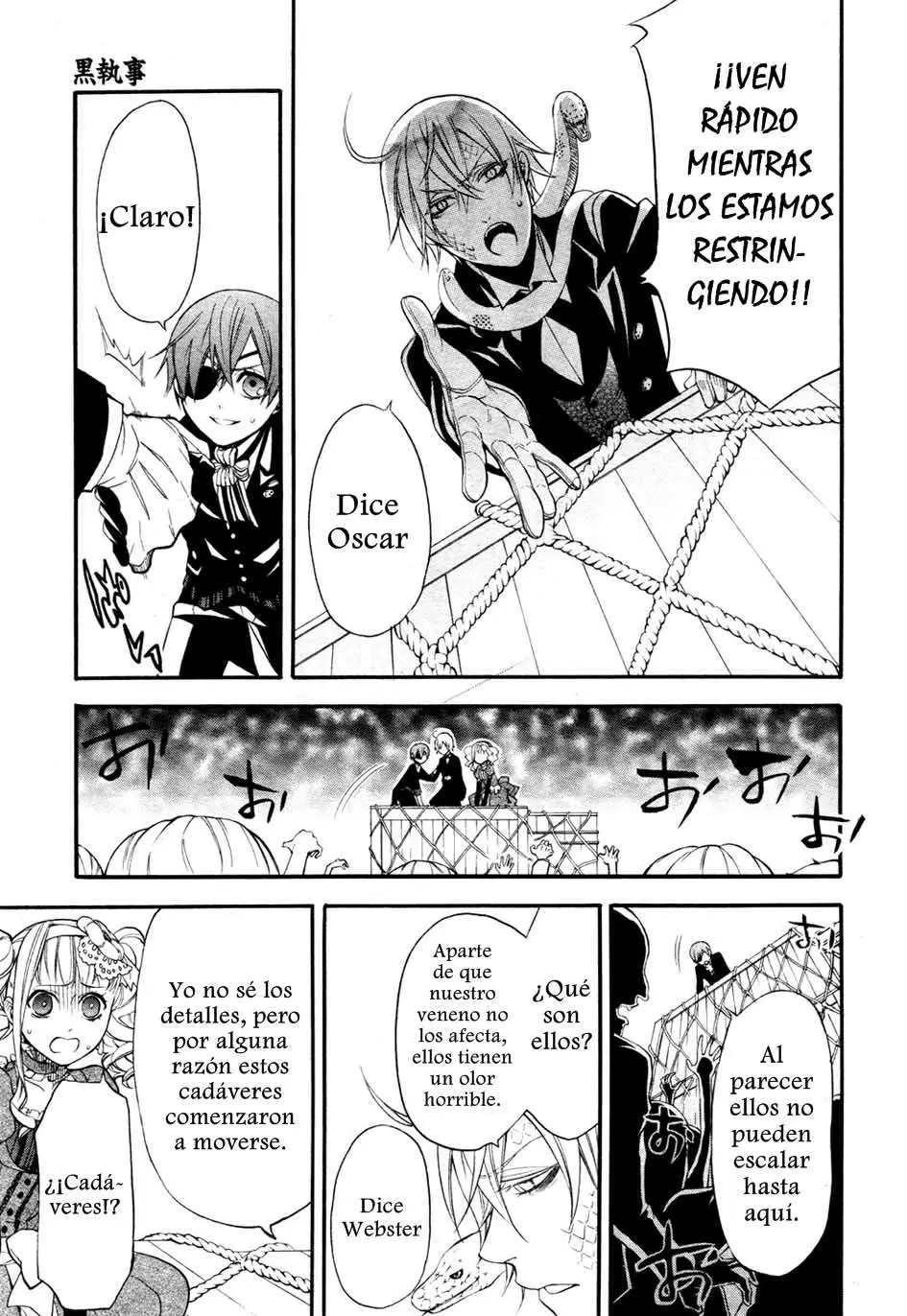 Black Butler capítulo 54, página 7