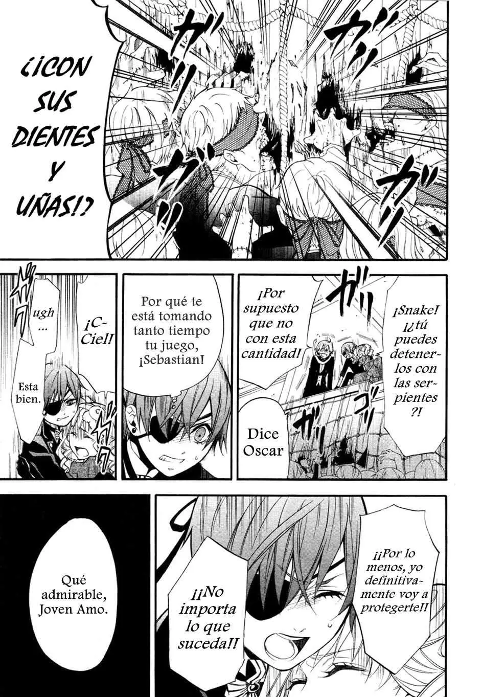 Black Butler capítulo 54, página 11