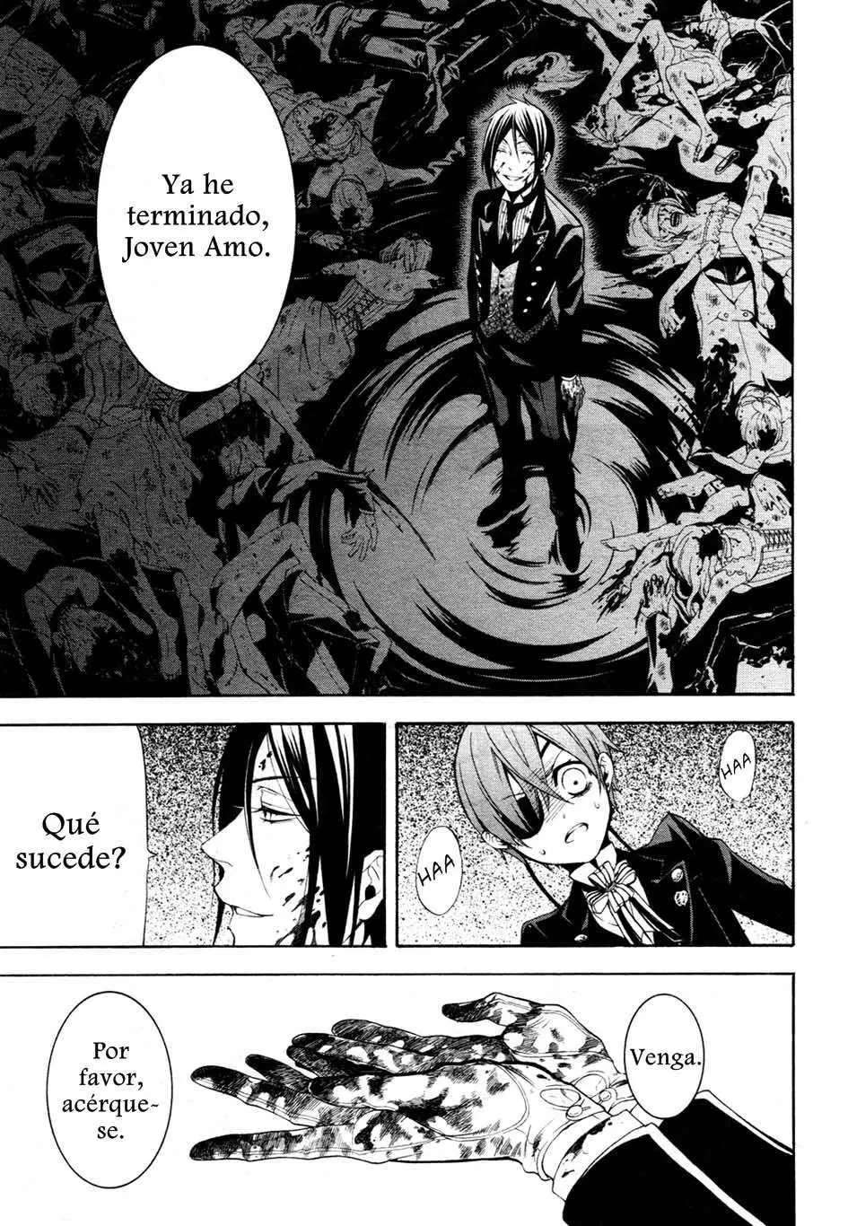 Black Butler capítulo 54, página 21