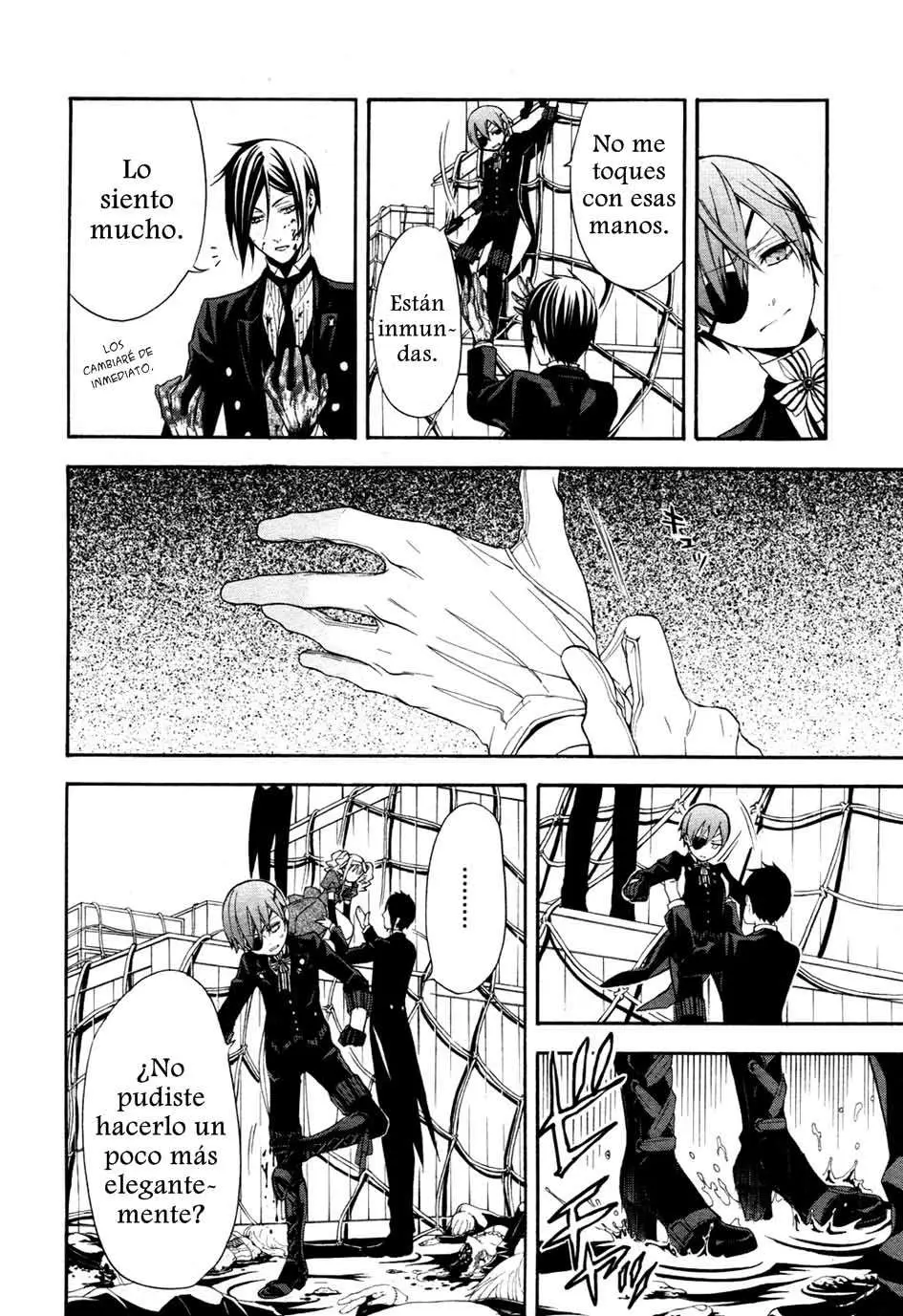 Black Butler capítulo 54, página 22