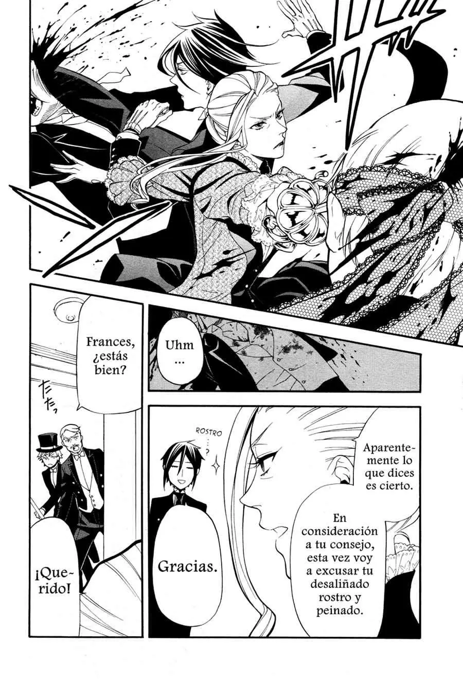 Black Butler capítulo 55, página 23
