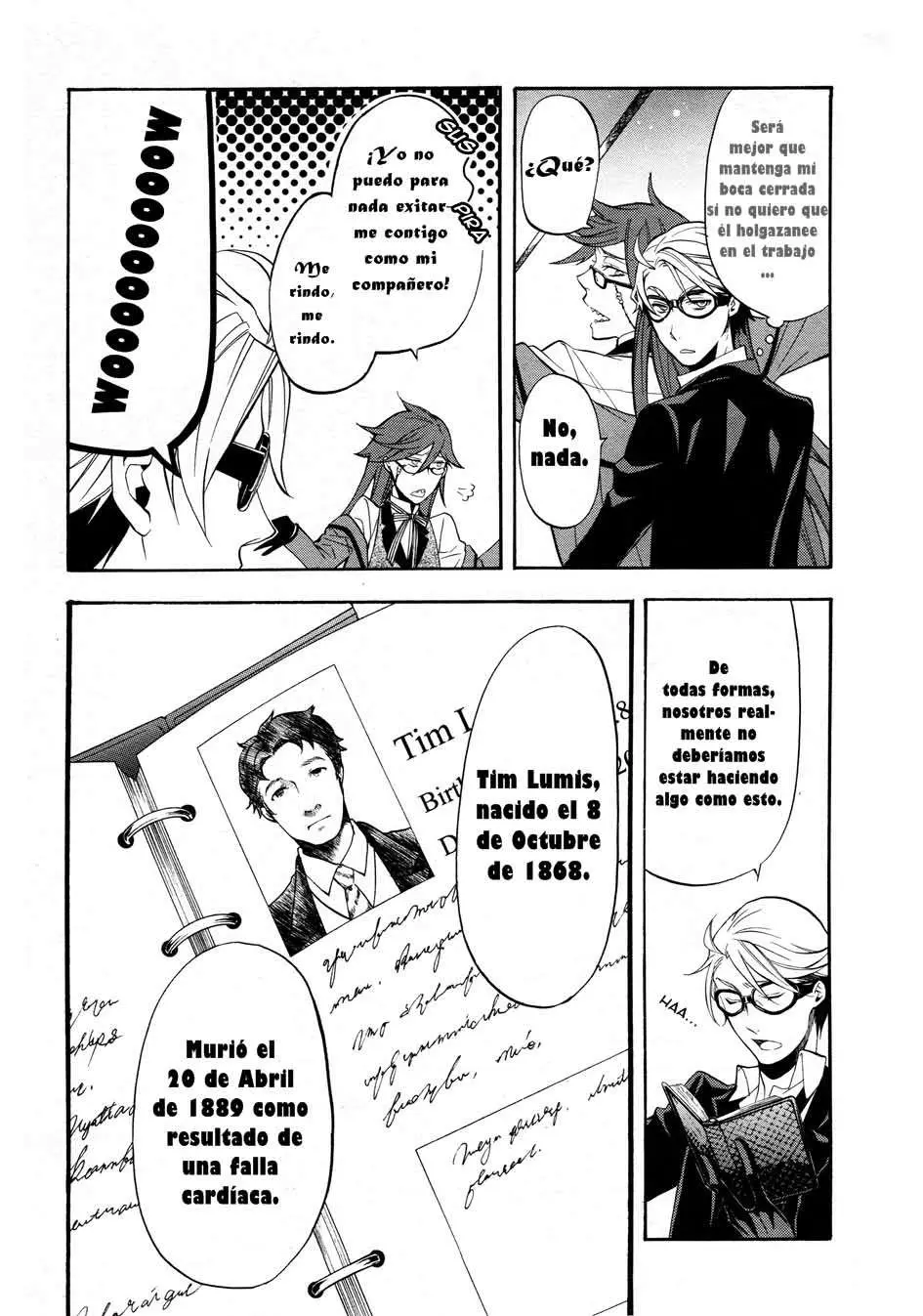 Black Butler capítulo 56, página 13