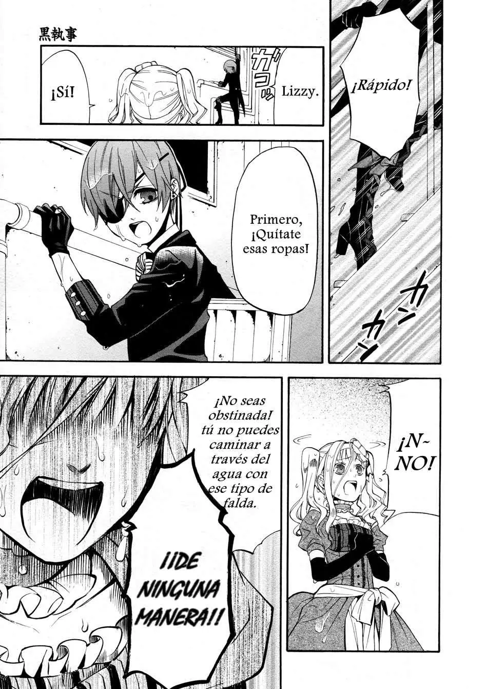 Black Butler capítulo 56, página 22