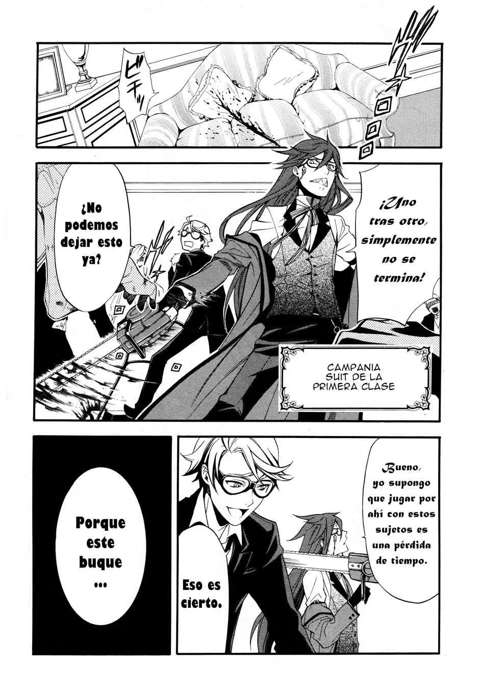 Black Butler capítulo 56, página 27