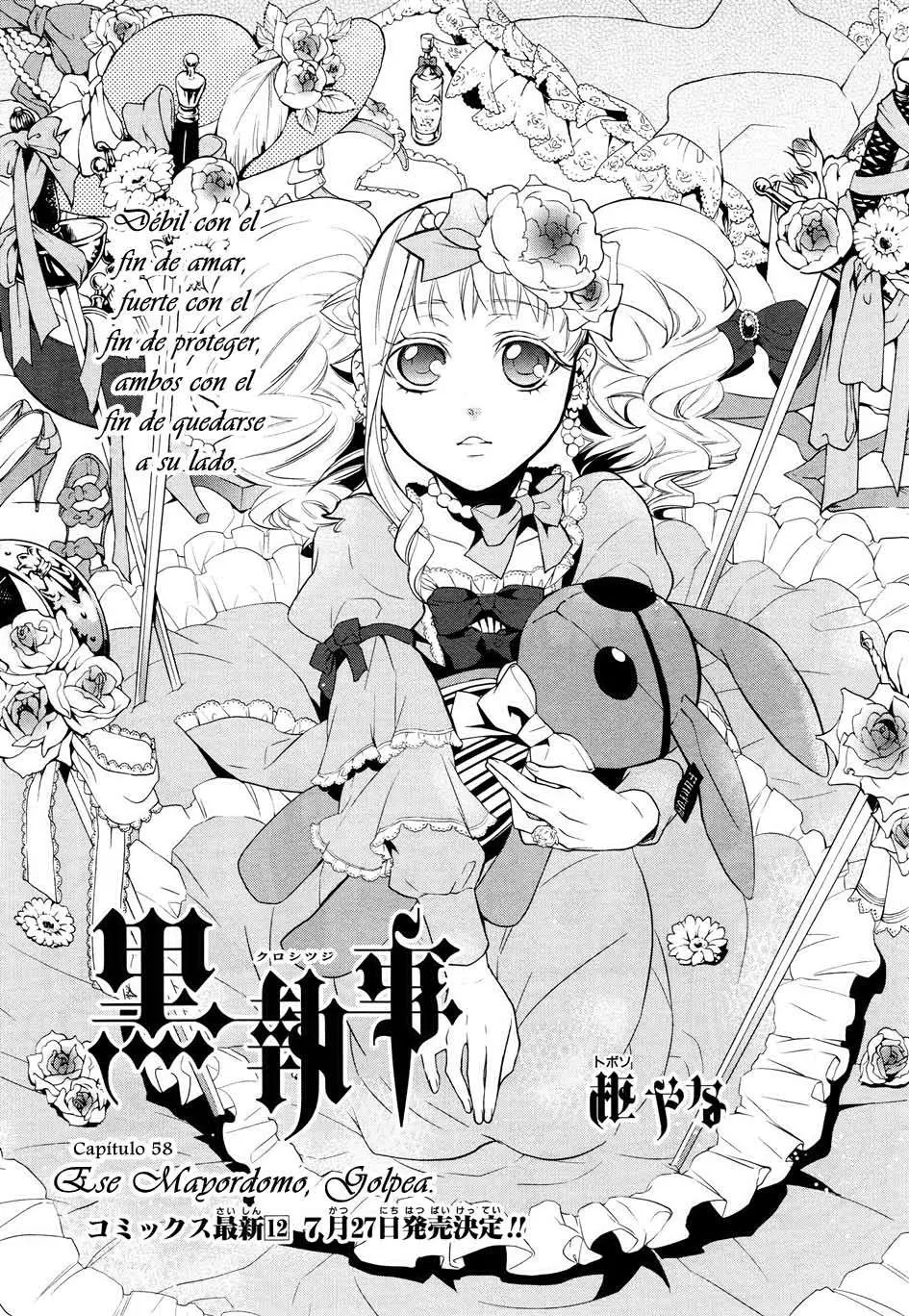 Black Butler capítulo 58, página 3