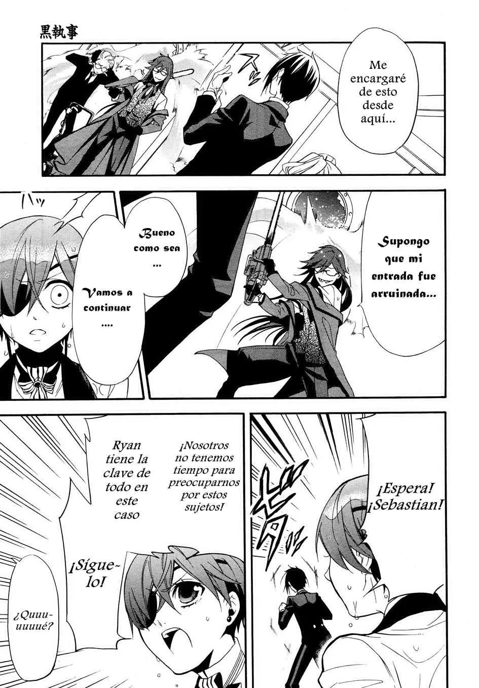 Black Butler capítulo 58, página 23
