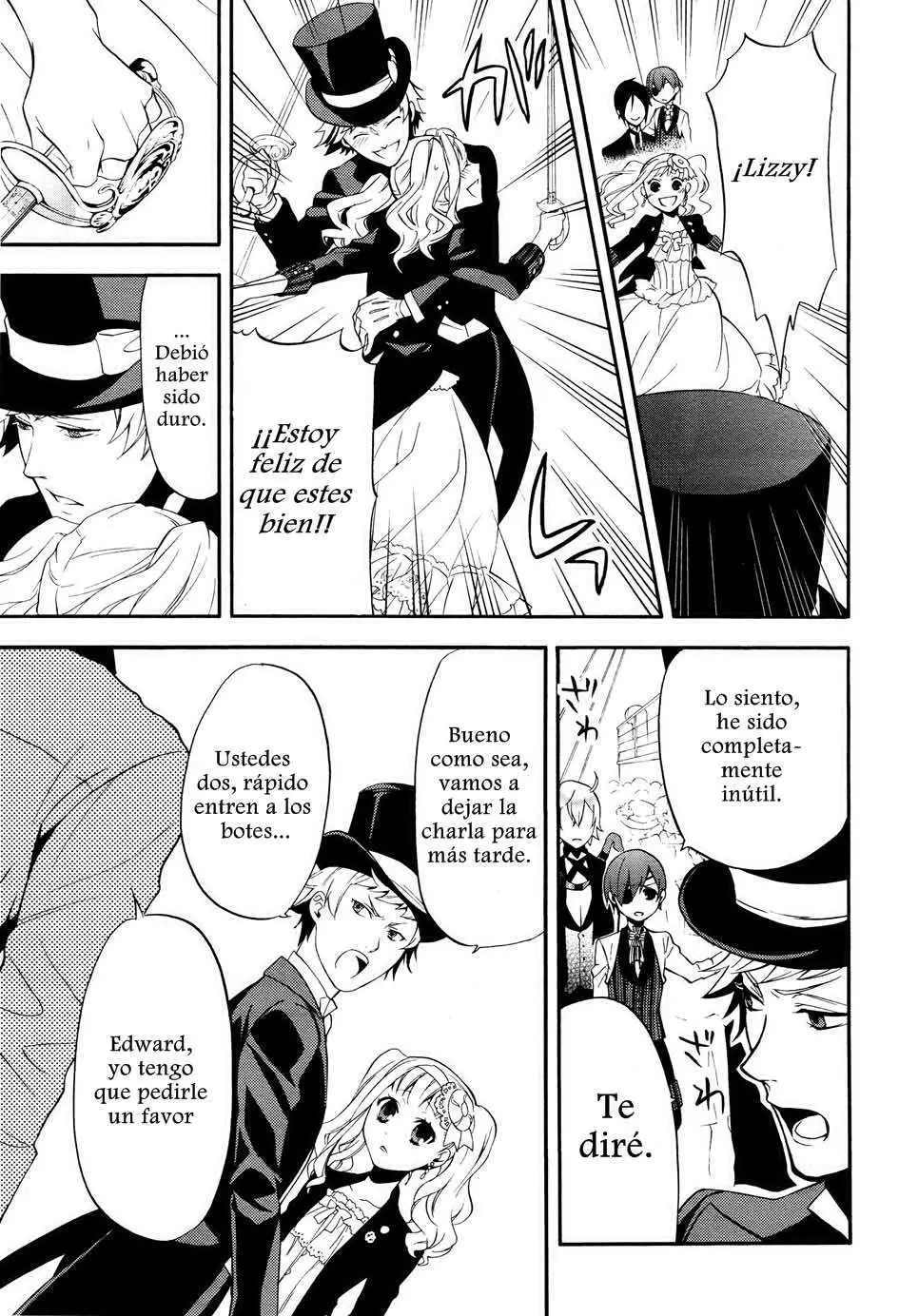 Black Butler capítulo 58, página 29