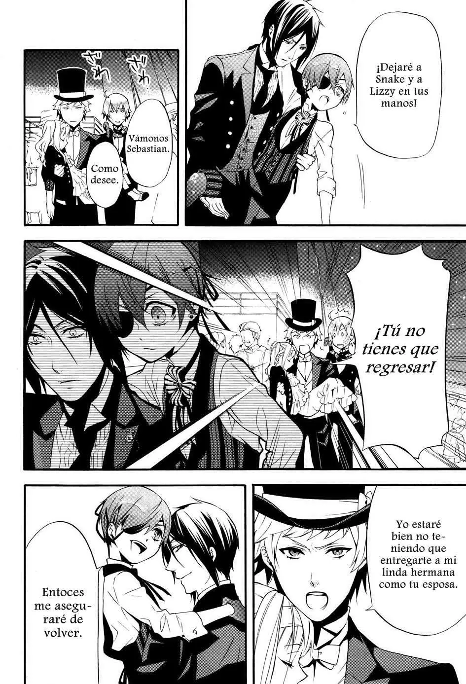 Black Butler capítulo 58, página 32