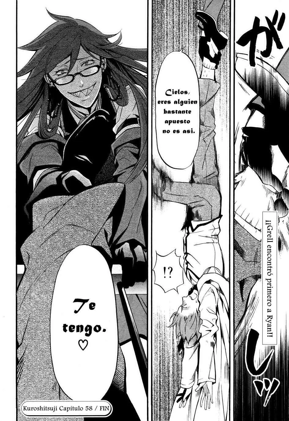 Black Butler capítulo 58, página 34