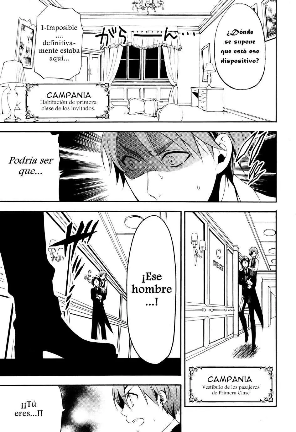 Black Butler capítulo 59, página 8