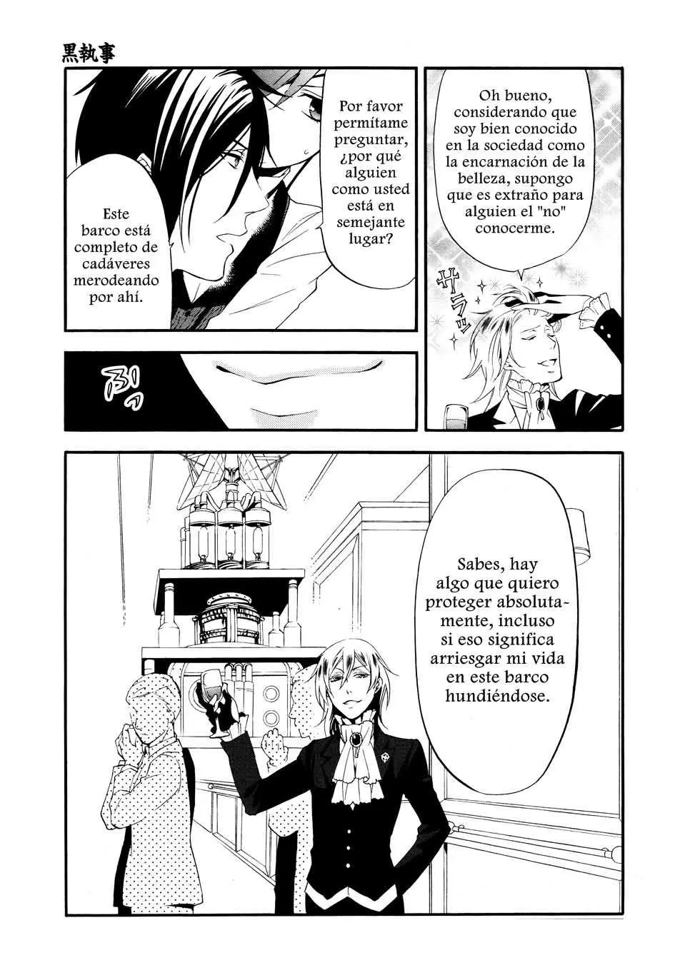 Black Butler capítulo 59, página 10