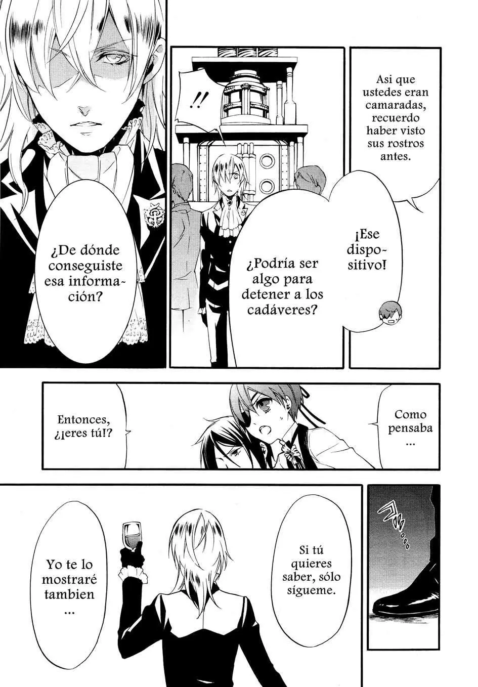 Black Butler capítulo 59, página 12