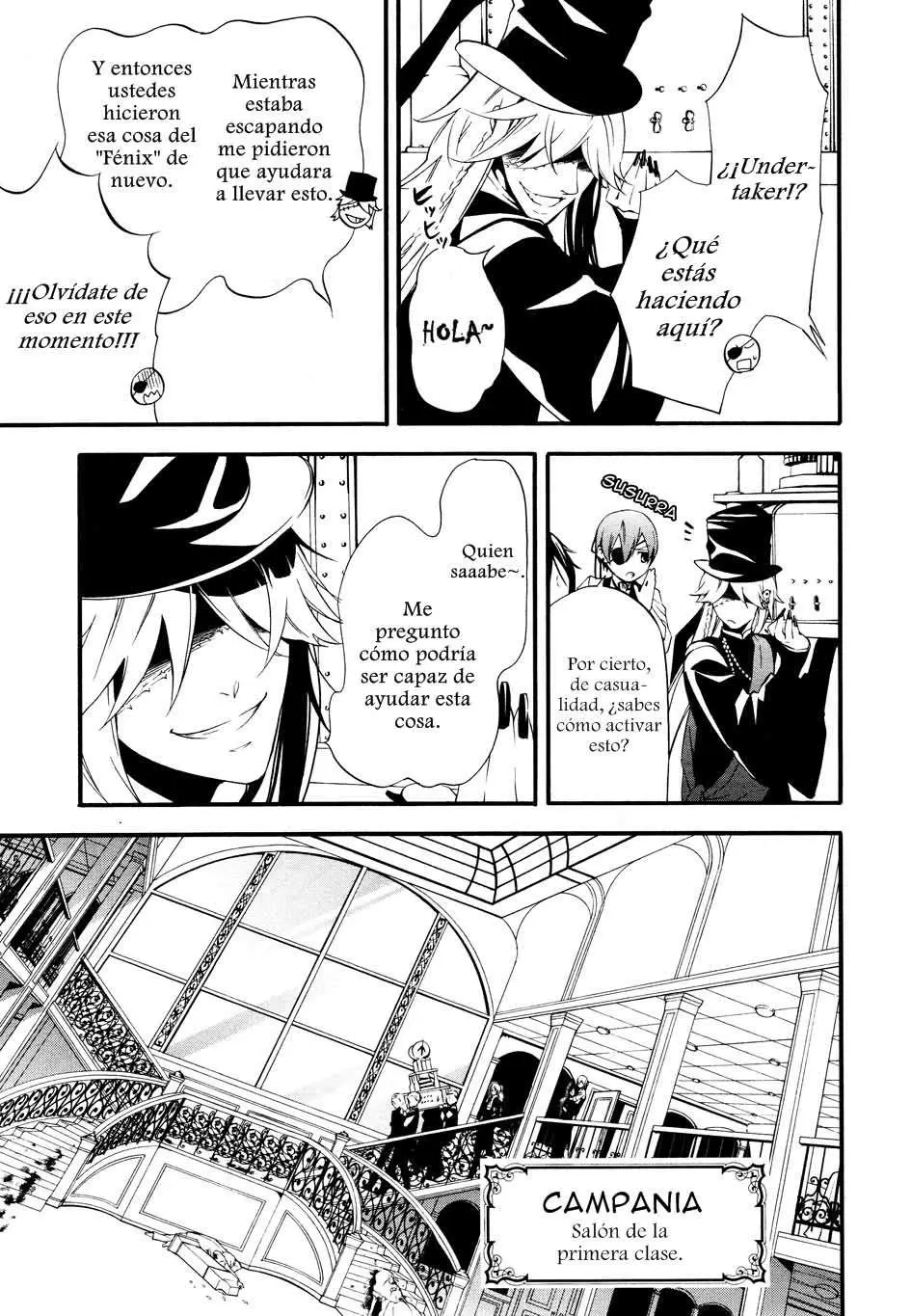 Black Butler capítulo 59, página 14
