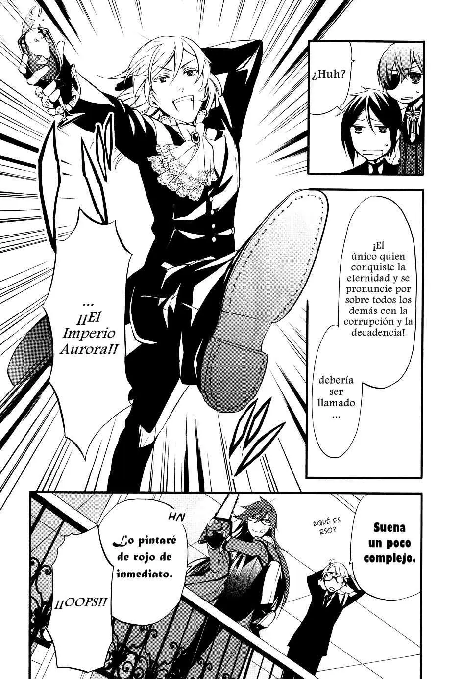 Black Butler capítulo 59, página 17