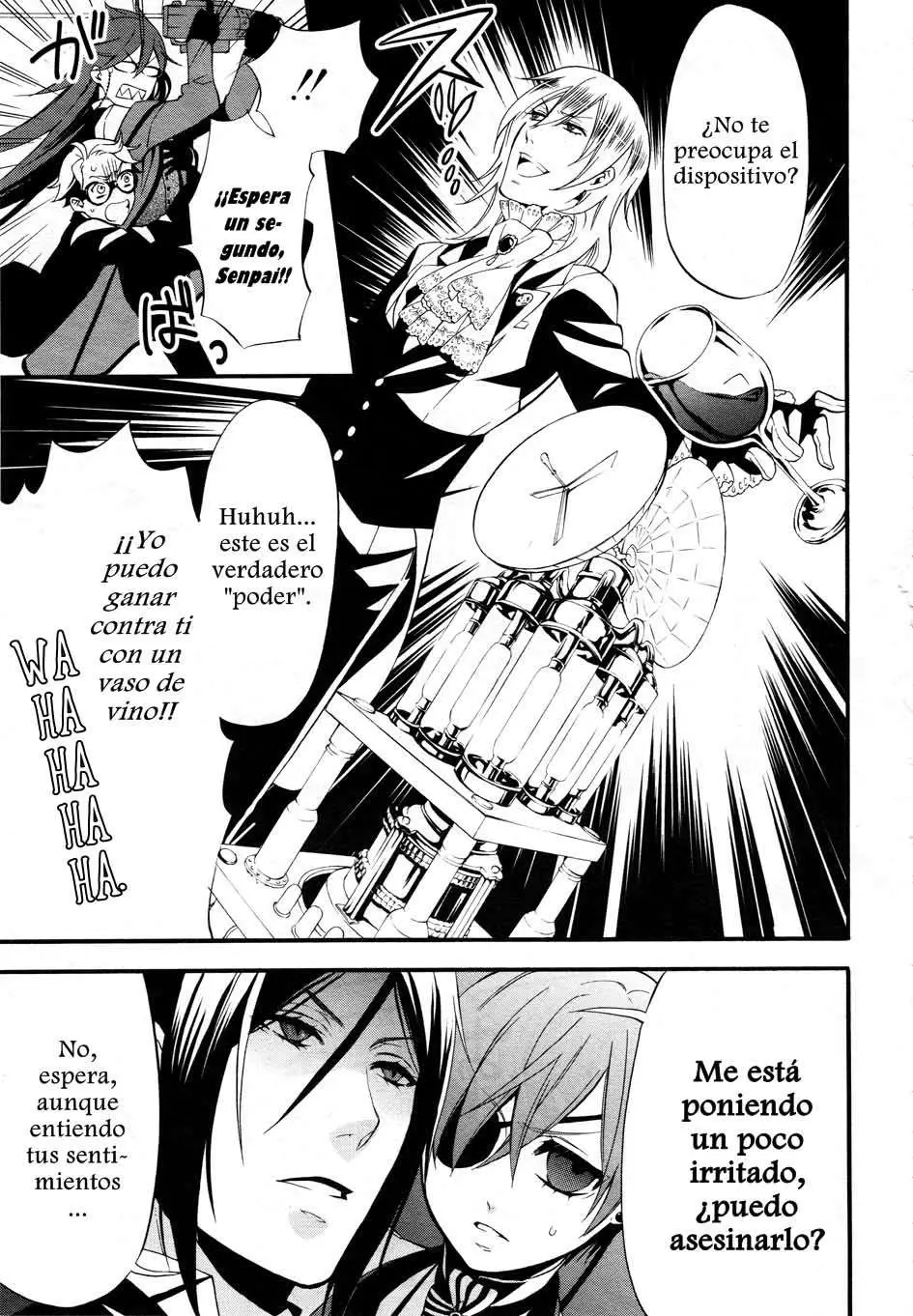Black Butler capítulo 59, página 18