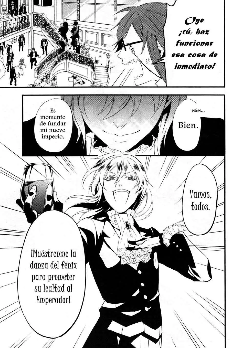 Black Butler capítulo 59, página 22