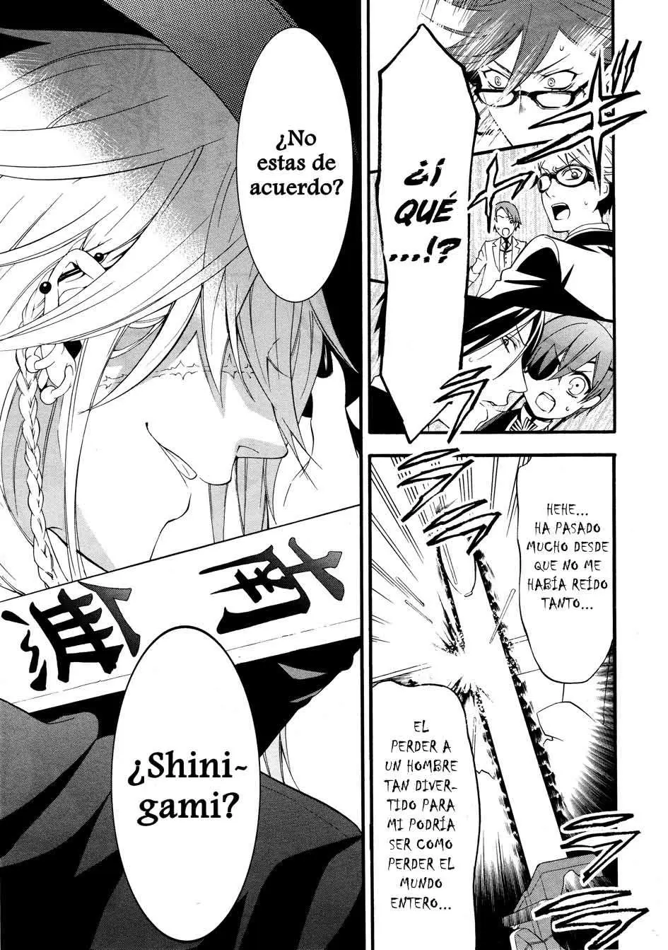 Black Butler capítulo 59, página 31