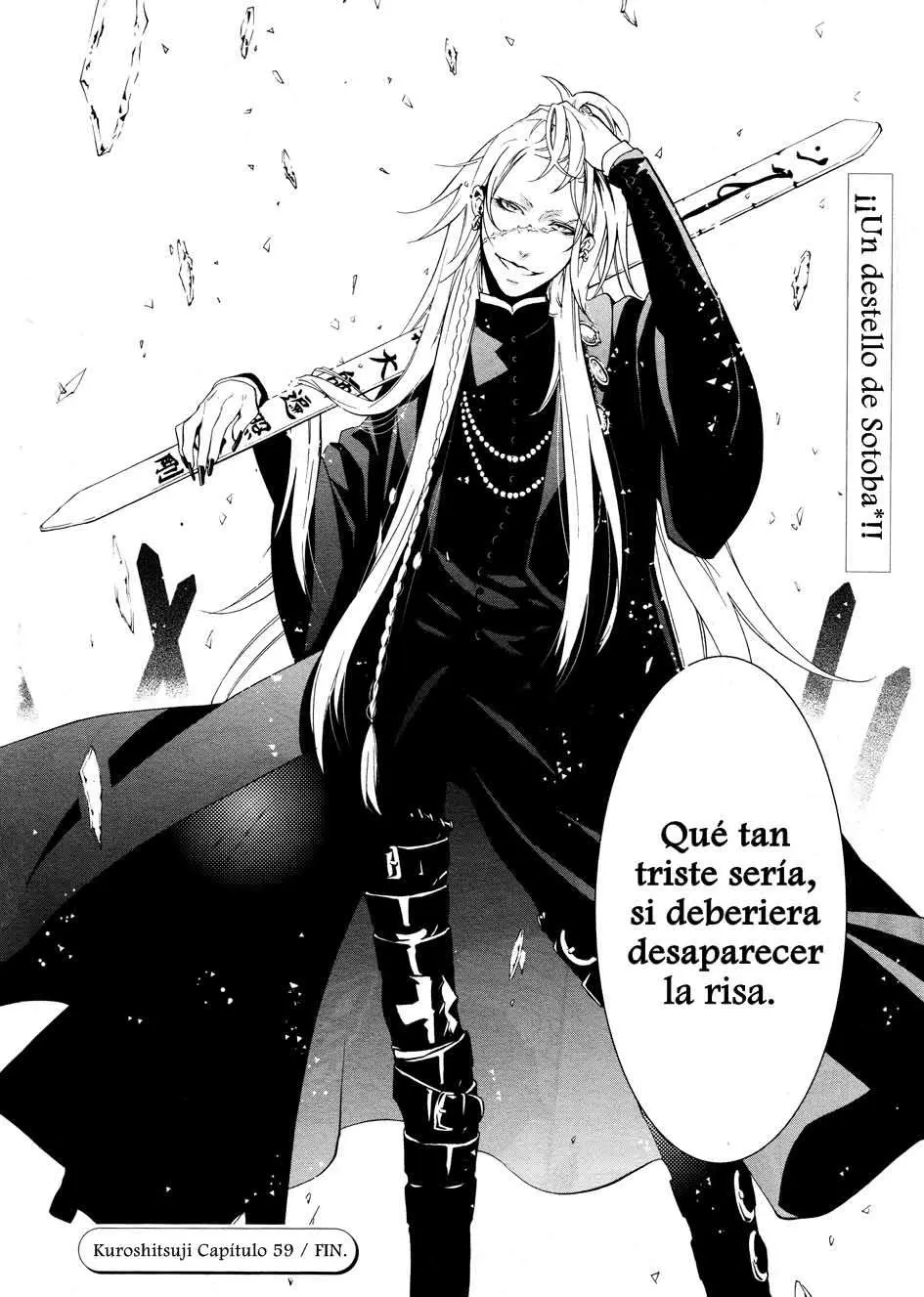 Black Butler capítulo 59, página 35