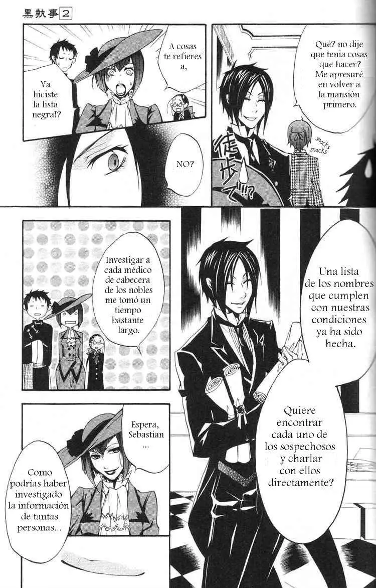 Black Butler capítulo 6, página 34