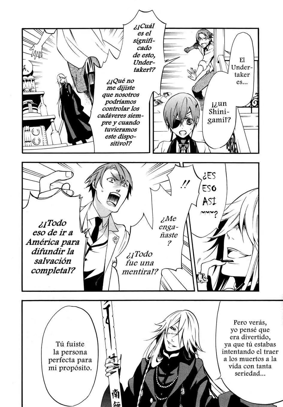 Black Butler capítulo 60, página 8