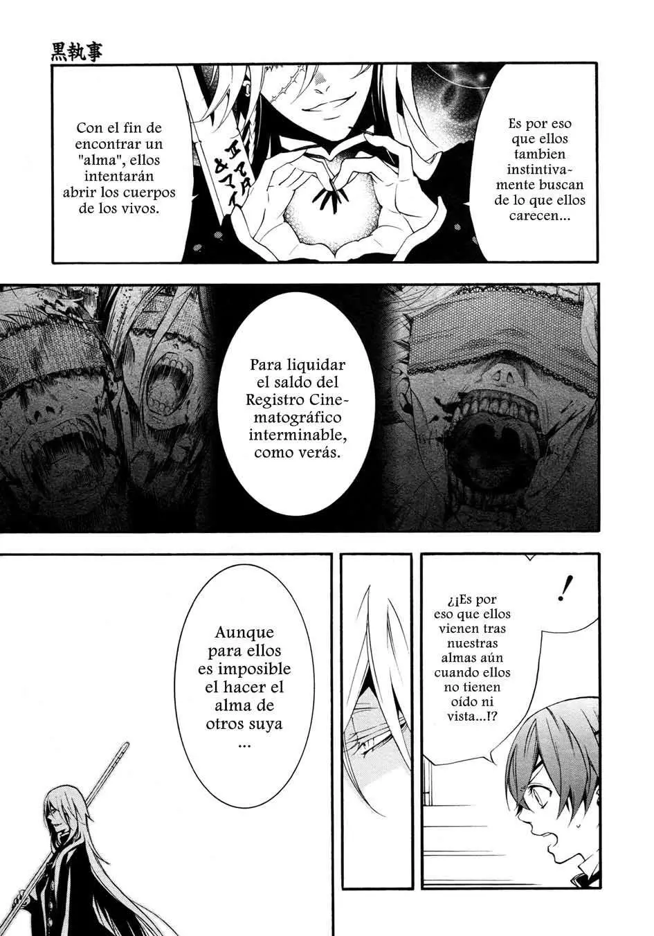 Black Butler capítulo 60, página 17