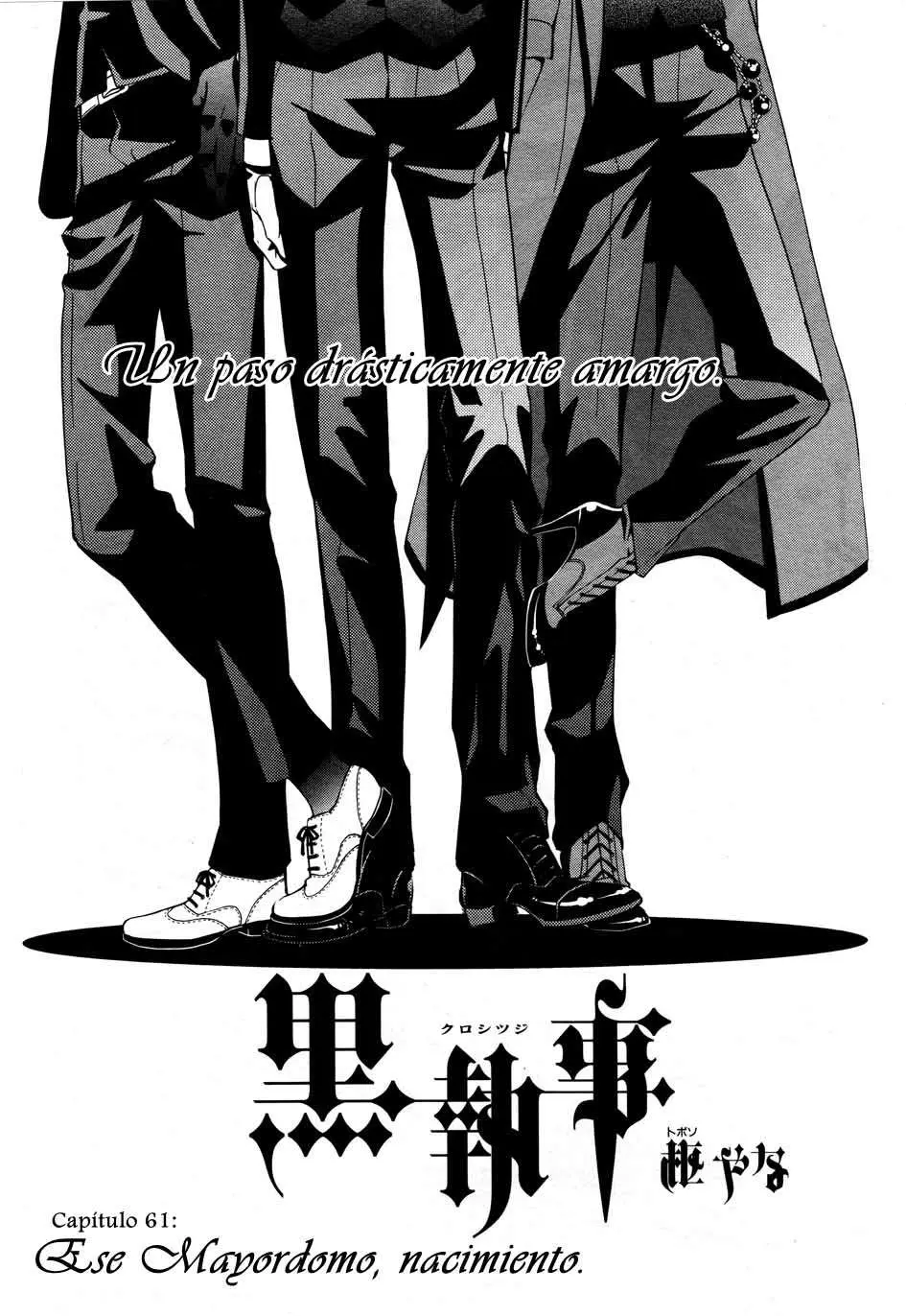 Black Butler capítulo 61, página 3