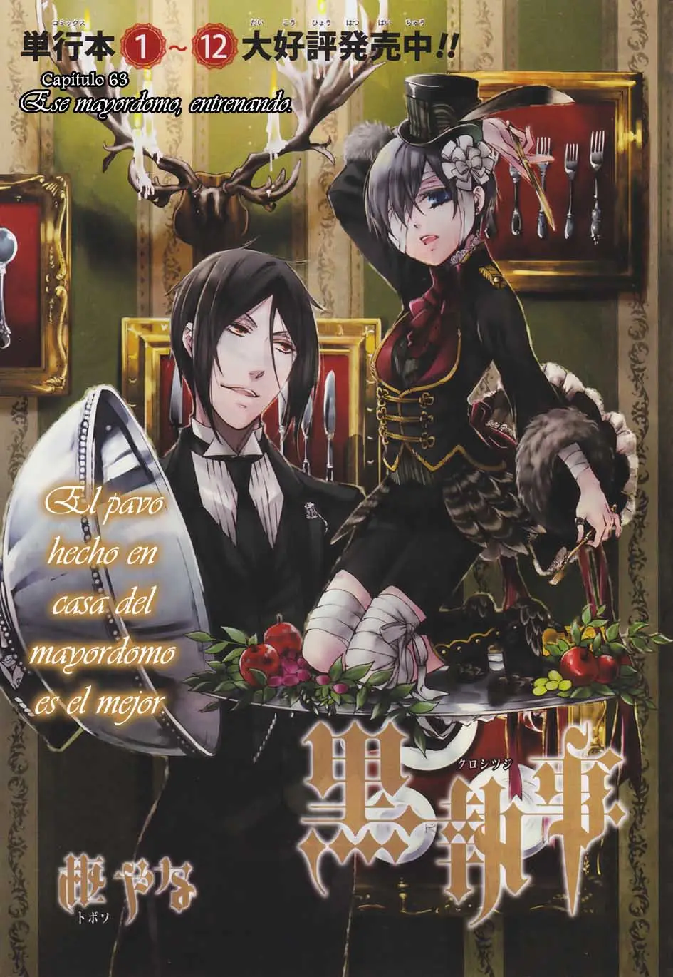 Black Butler capítulo 63, página 4