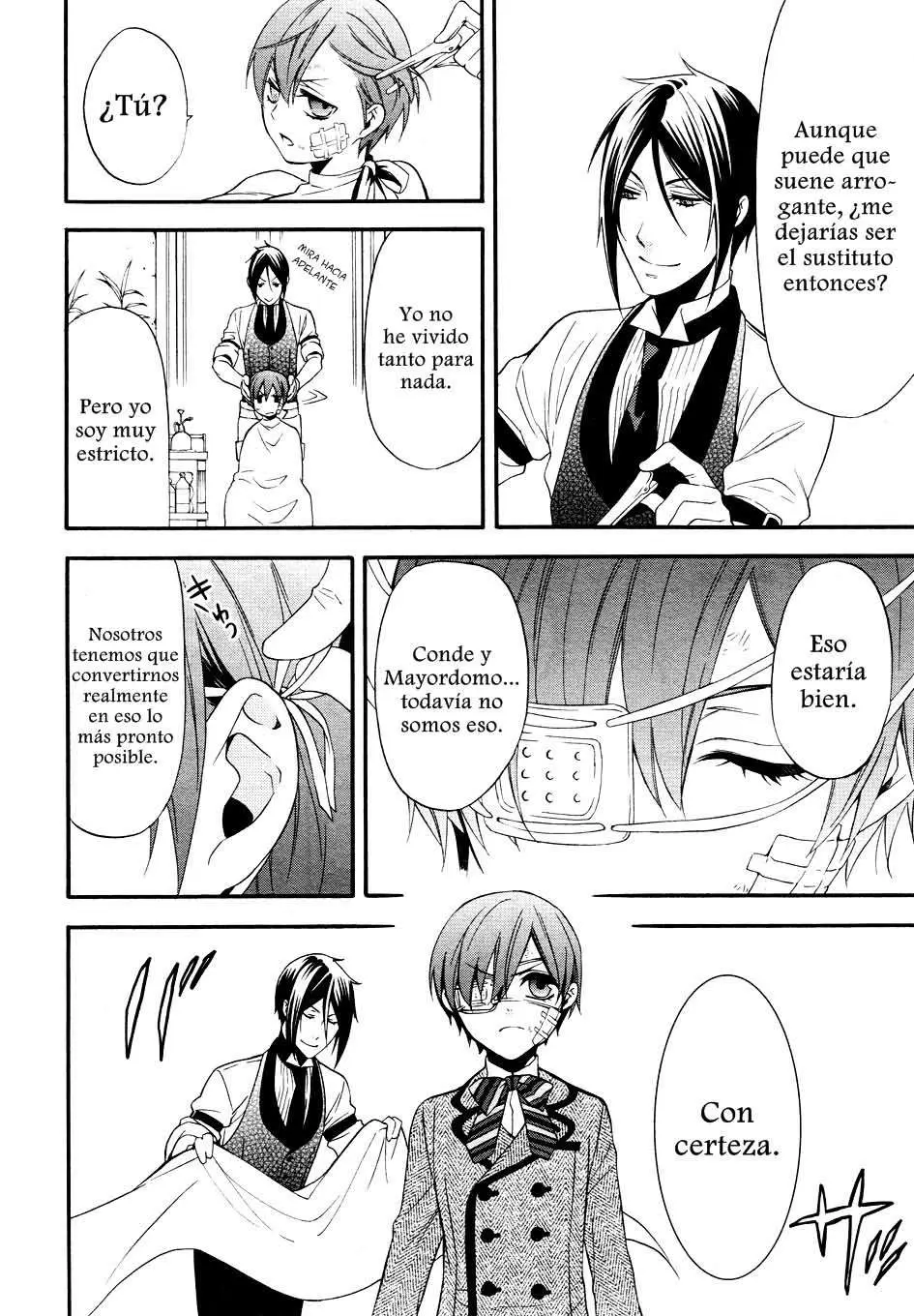 Black Butler capítulo 63, página 8