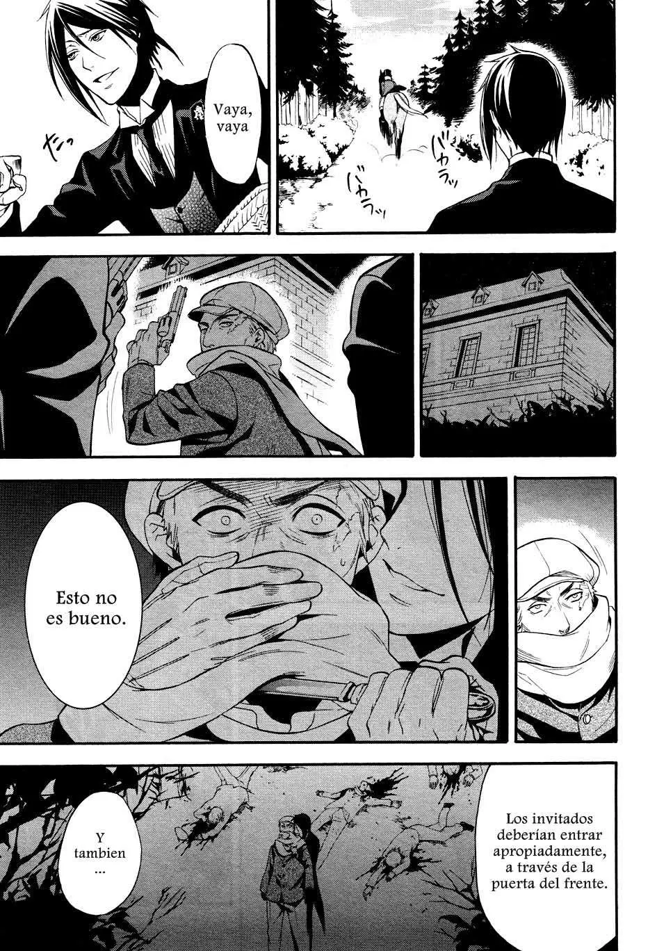 Black Butler capítulo 63, página 23