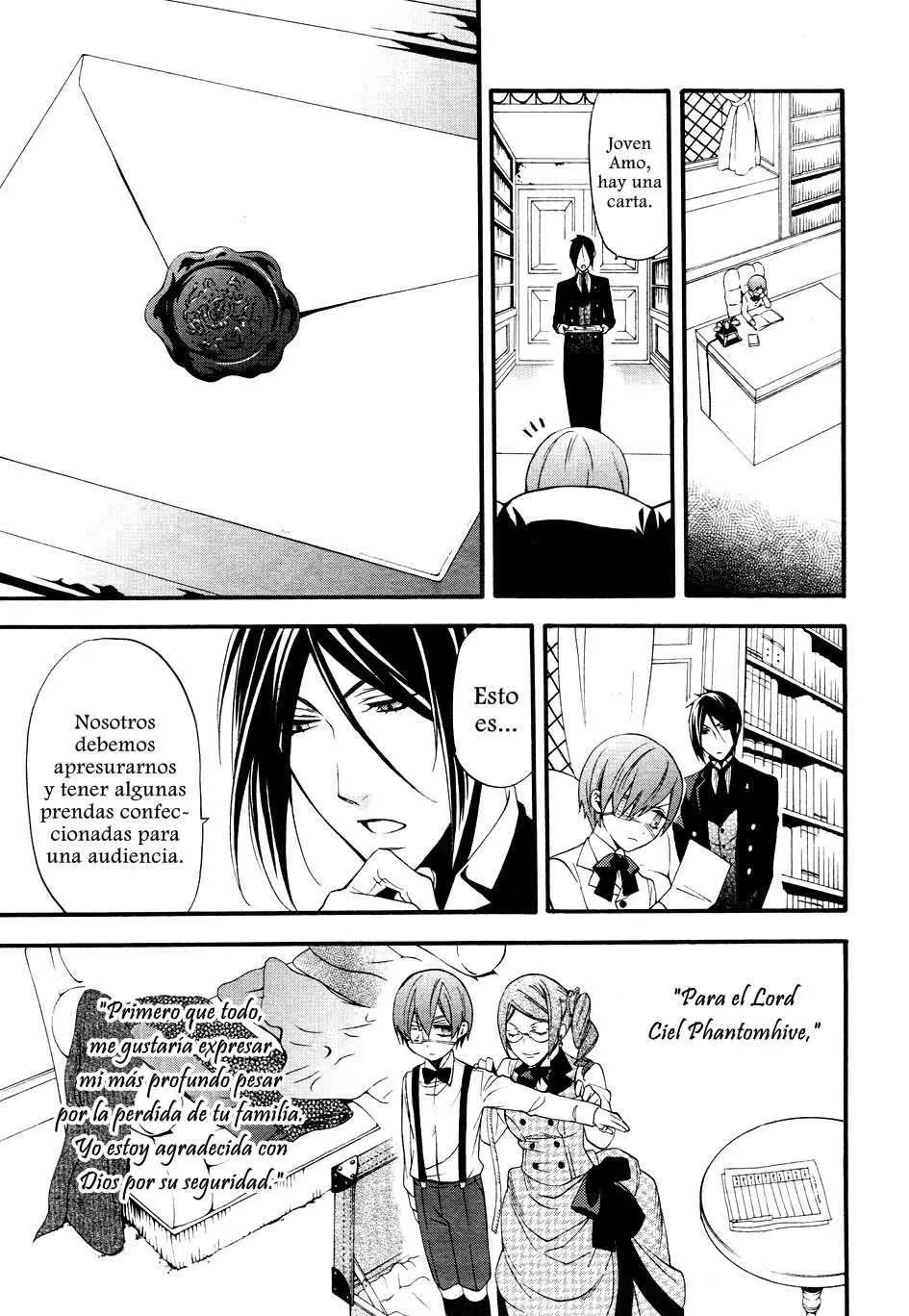 Black Butler capítulo 63, página 25