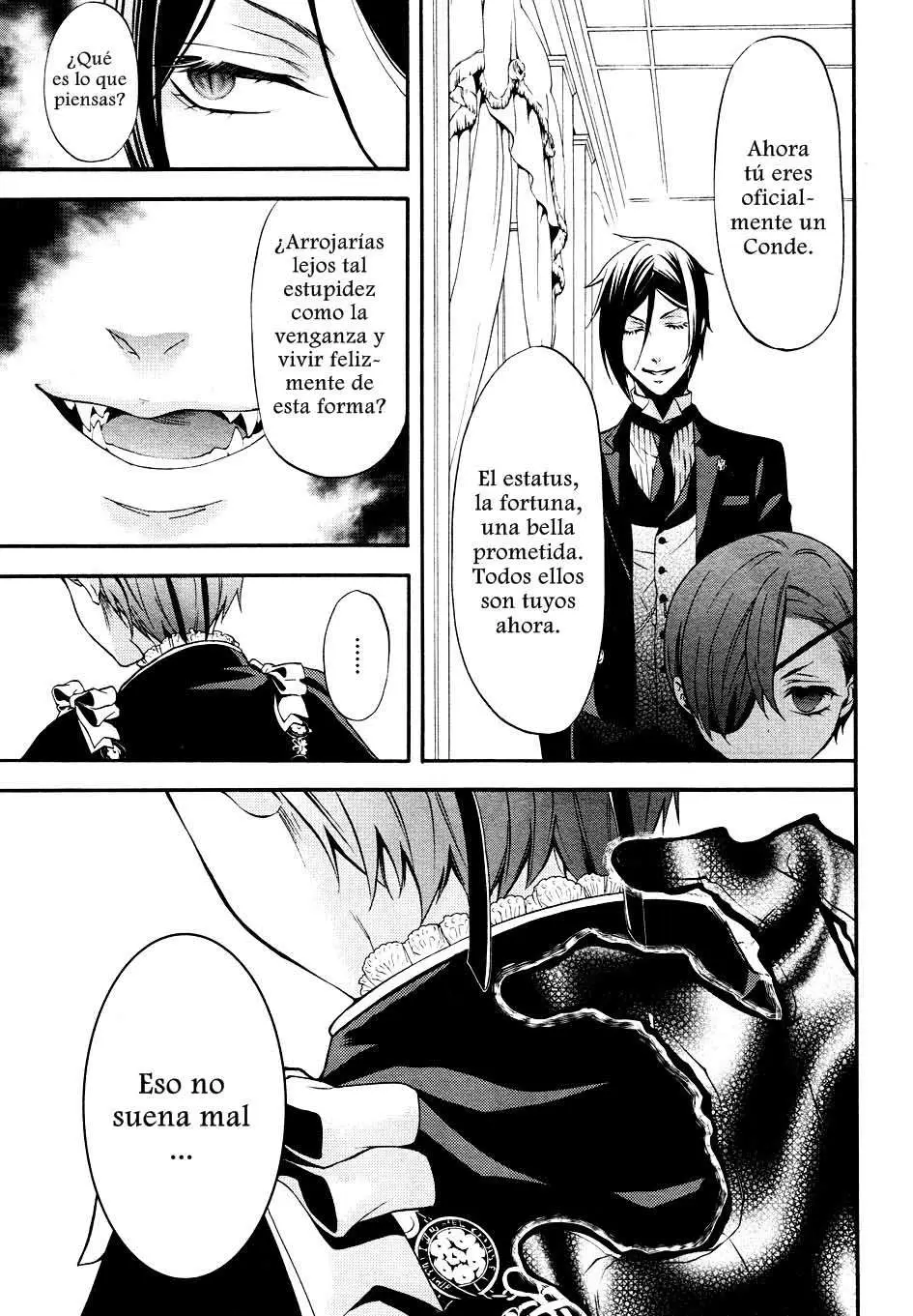 Black Butler capítulo 63, página 33